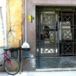 Grill Door and Bike, Valencia, 2010