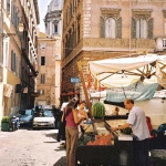 Market At Dawn, Rome, 2002
