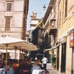 Shady Lunch, Rome, 2002