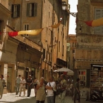 Colourful Banners, Rome, 2002